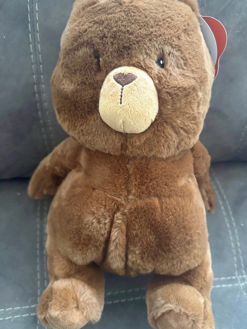 Classic Brown Plush Teddy Bear Stuffed Animal - Soft Cuddle Toy